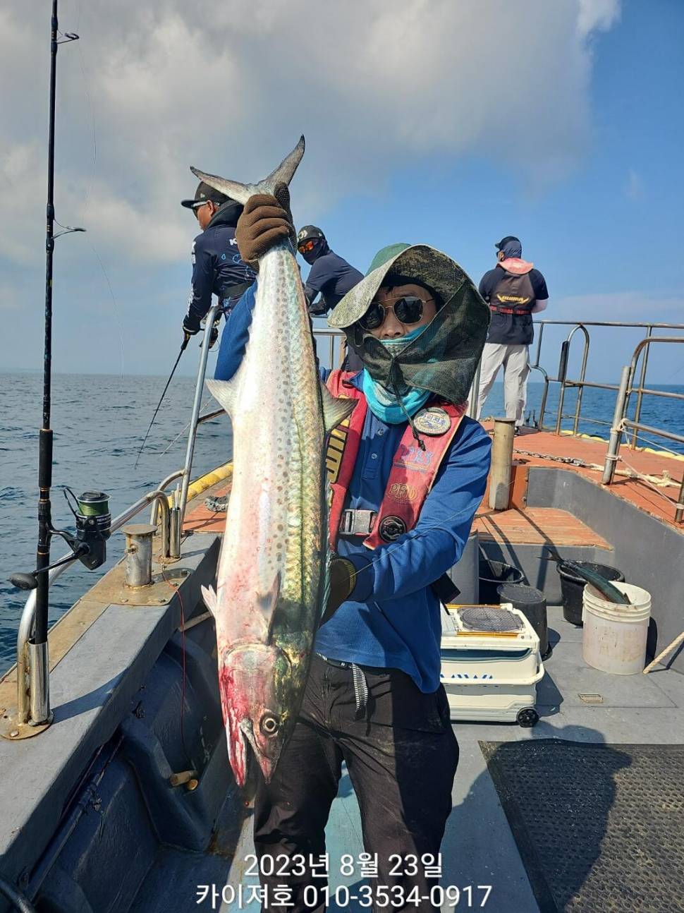 23일타작 마무리 (조황조행기 - 바다선상조황)