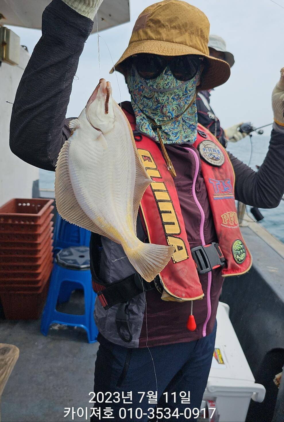 11일오전 타작 보너스도 있네요ㅎ (조황조행기 - 바다선상조황)