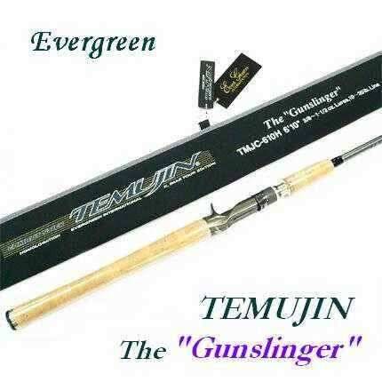 에버그린 테무진 캐스팅로드 건스링거TEMUJIN Gunslinger TMJC610H 강바다정품 초특가세일 67만원 (낚시용품정보 - 쇼핑몰홍보)