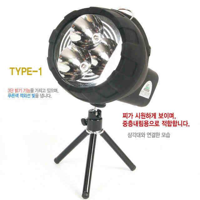 남부낚시찌가 돋보이는 충전식 써치랜턴 (낚시용품정보 - 쇼핑몰홍보)