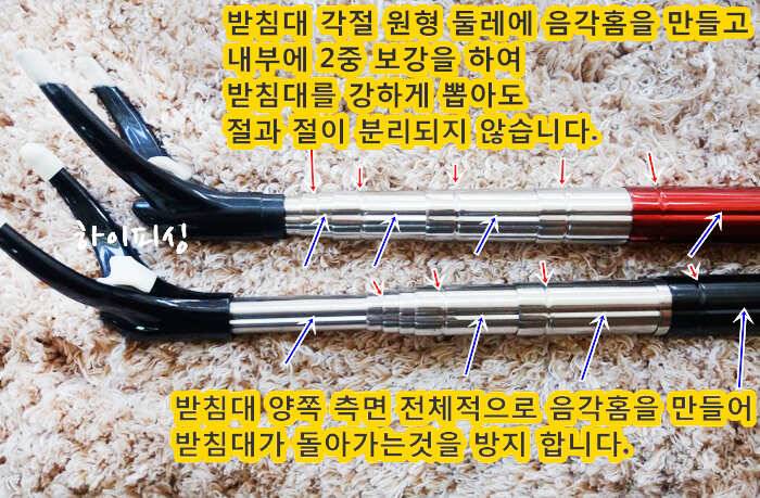AS가능 착한가격에 퀄리티 좋은 21m 스텐 7절 받침대를 추천드립니다 (낚시용품정보 - 쇼핑몰홍보)
