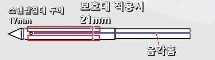 AS가능 착한가격에 퀄리티 좋은 21m 스텐 7절 받침대를 추천드립니다 (낚시용품정보 - 쇼핑몰홍보)