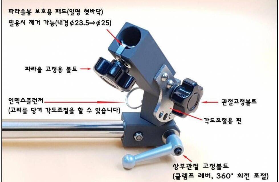 피싱트렌드 탄탄슬림 좌대 파라솔각도기 출시 (낚시용품정보 - 쇼핑몰홍보)