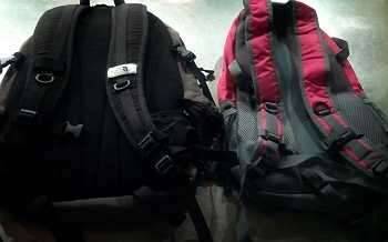 노스페이스 등산가방코오롱 270 경등산화 (중고장터 - 비낚시용품)