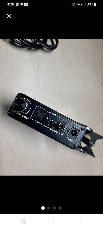 광단자 옵티컬 오디오 변환기 (중고장터 - 비낚시용품)