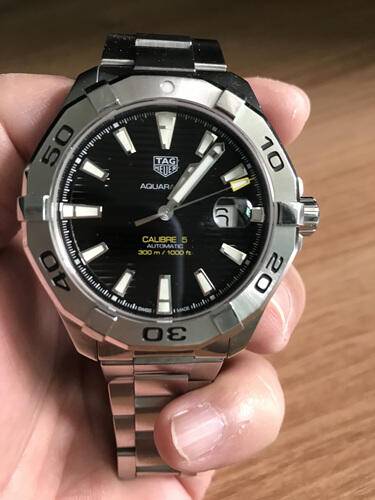 테그호이어 아쿠아레이서 스틸오토 43mm 팝니다 (중고장터 - 비낚시용품)