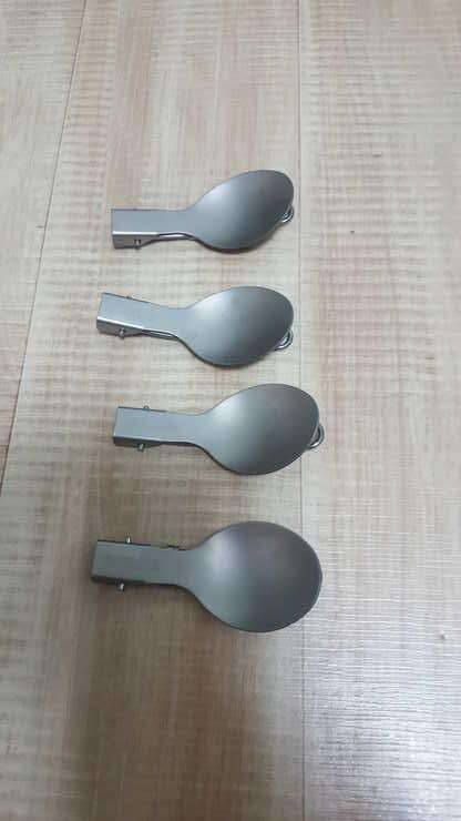 티타늄 접이식 숫가락 (중고장터 - 비낚시용품)