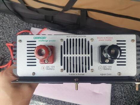 다르다 인버터 DP 2000A 차량용 12V220V (중고장터 - 비낚시용품)