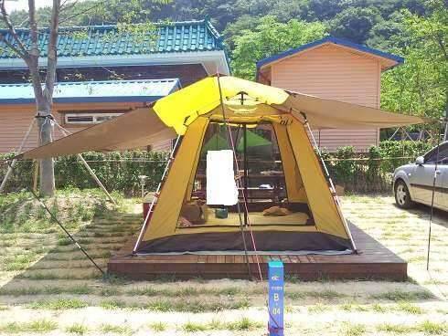 텐트 가죽자켓 가격내림 (중고장터 - 비낚시용품)