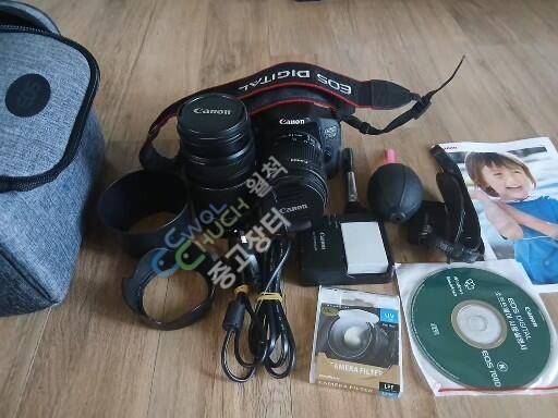 캐논DSLR 카메라 팝니다 (중고장터 - 비낚시용품)