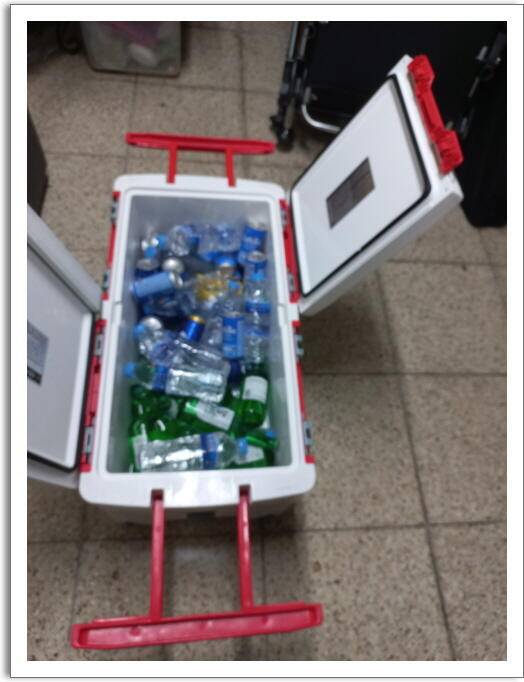 해동 55L 아이스박스 팝니다 (중고장터 - 비낚시용품)