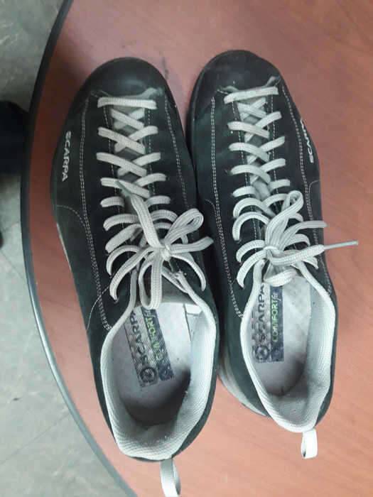 명품 가죽 쎄무 scarpa 스니커즈 275280 (중고장터 - 비낚시용품)