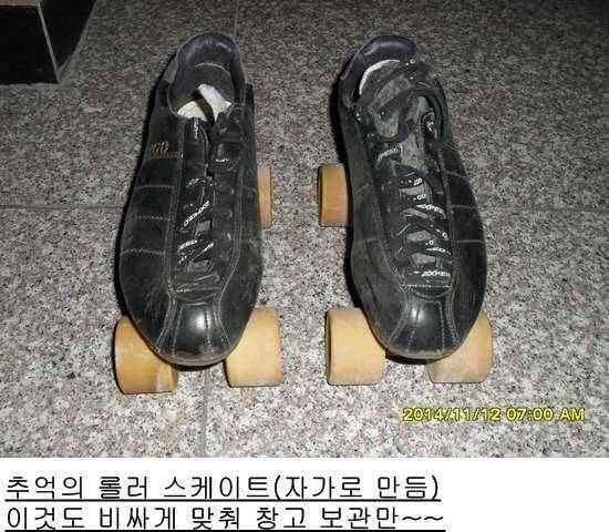 성인 구두유아용 자전거추억 롤러 스케이트 (중고장터 - 비낚시용품)