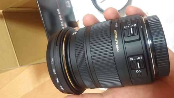 캐논마운트 고정조리개 시그마 1750mm (중고장터 - 비낚시용품)