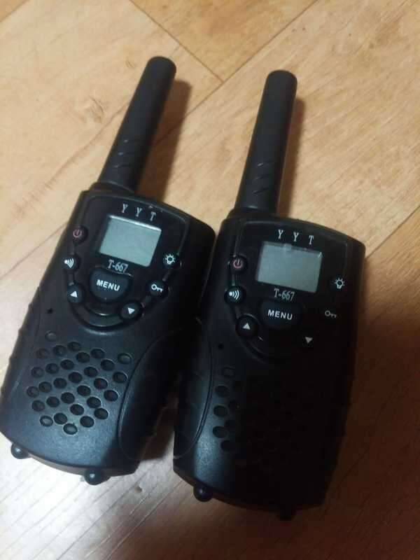 생활무전기t667 (중고장터 - 비낚시용품)