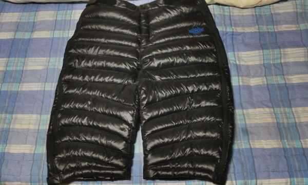 구스다운 7부 바지 덕다운 패딩 (중고장터 - 비낚시용품)