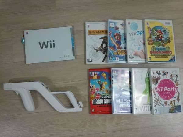 닌텐도 wii 2인 풀셋 게임 팝니다 (중고장터 - 비낚시용품)
