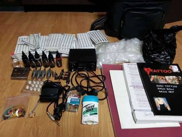 타투 문신기계세트 팝니다 (중고장터 - 비낚시용품)