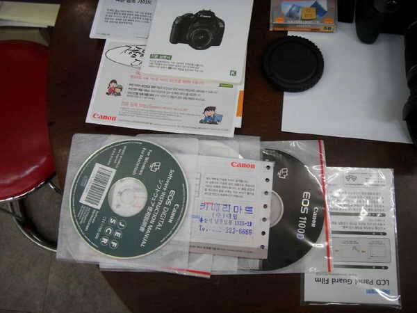 조행기용 DSLR카메라 팝니다 캐논 1100D (중고장터 - 비낚시용품)