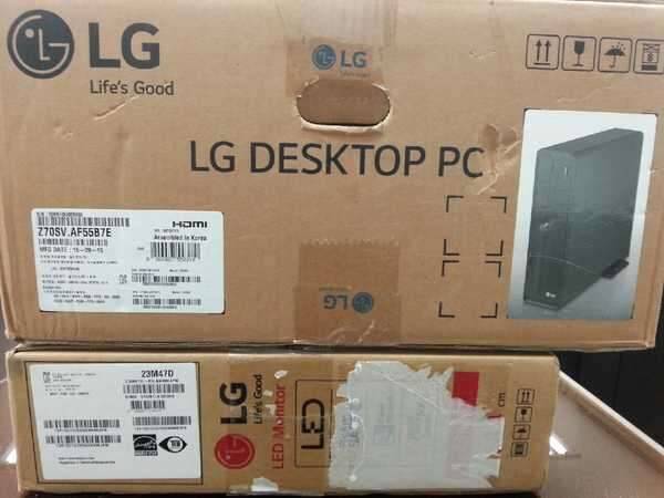 포장미개봉 최신LG 컴퓨터및모니터 팝니다 (중고장터 - 비낚시용품)