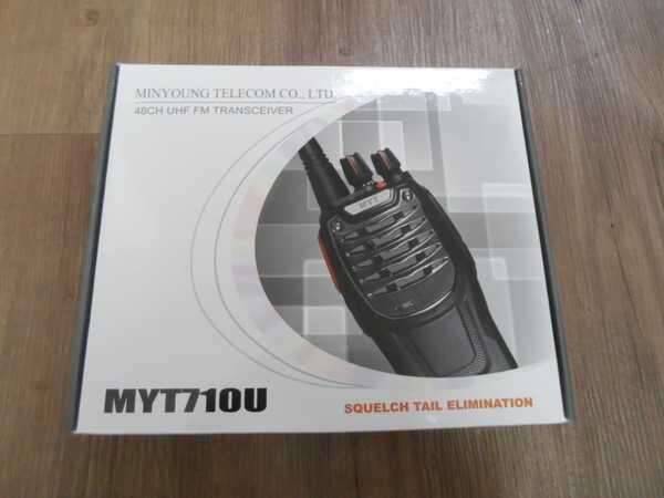업무용무전기 민영정보통신MYT710U 판매 합니다 (중고장터 - 비낚시용품)