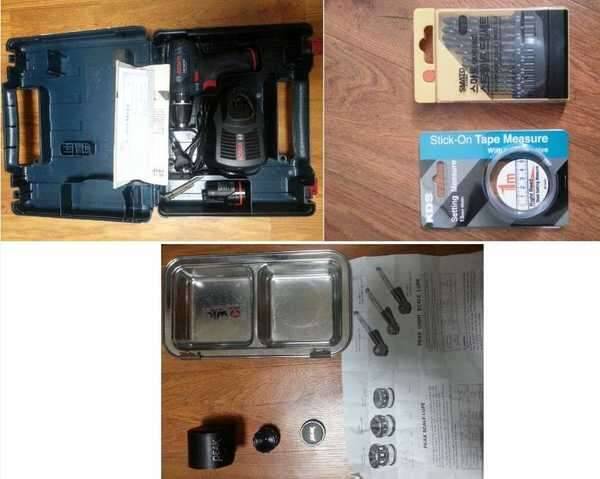 새제품 BOSCH충전드릴 체블2 3절 받침대 우경 작은선반 루페 (중고장터 - 비낚시용품)