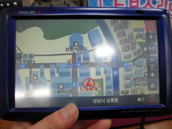 아이나비 LE 네비게이션 팝니다 (중고장터 - 비낚시용품)