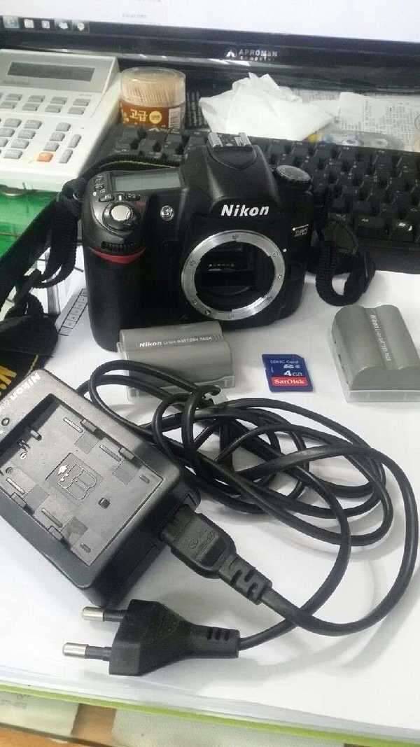 니콘 d80 바디만 팝니다 (중고장터 - 비낚시용품)