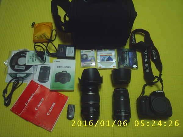 케논 dslr 650d와 축복렌즈 외 (중고장터 - 비낚시용품)