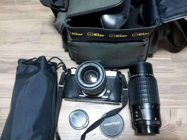 수동카메라 펜탁스 K1000 렌즈70200 캐논 파워샷S5 IS (중고장터 - 비낚시용품)