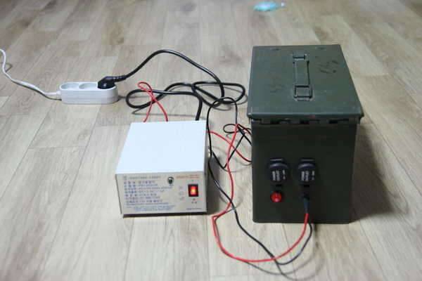 밧데리 파워뱅크 12V 36A (중고장터 - 비낚시용품)