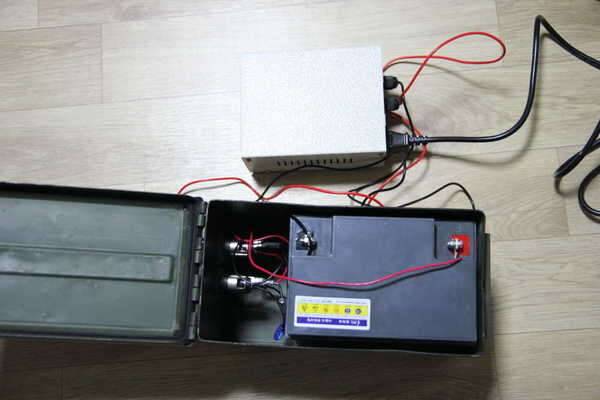 밧데리 파워뱅크 12V 36A (중고장터 - 비낚시용품)