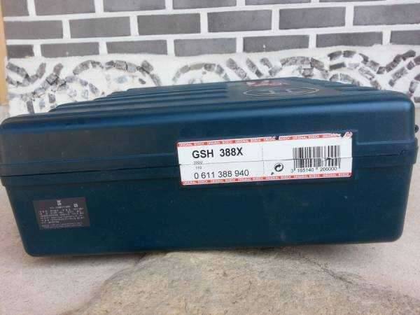 보쉬공구 파괴함마gsh388x 한번2시간 사용제품 (중고장터 - 비낚시용품)