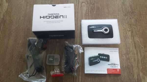 다본다히든2 HID23500v 2채널 메모리 16GB 블랙박스 팝니다 (중고장터 - 비낚시용품)