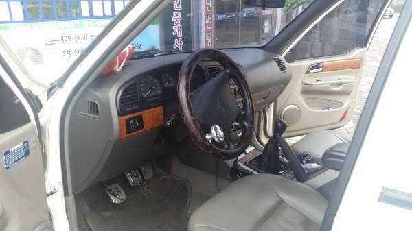 2005년식 무쏘 스포츠 FX5 CT 2륜 수동입니다 (중고장터 - 비낚시용품)