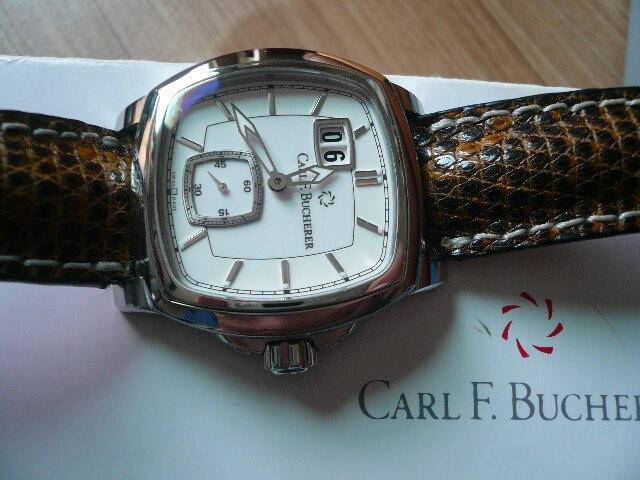 CARL F BUCHERER SWISS 명품 칼 에프 부쉐러 오토메틱시계 (중고장터 - 비낚시용품)