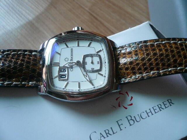 CARL F BUCHERER SWISS 명품 칼 에프 부쉐러 오토메틱시계 (중고장터 - 비낚시용품)