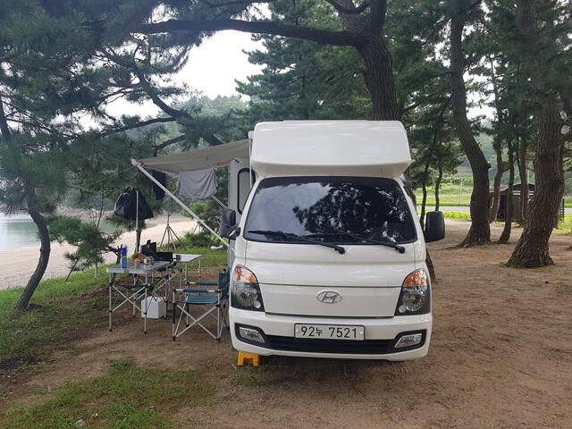 포터2 오토 캠핑카2017년식16년10월등록25000키로경기 일산2900만원 (중고장터 - 비낚시용품)