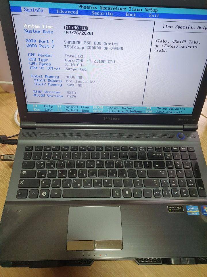 삼성 센스 RC520 노트북 (중고장터 - 비낚시용품)