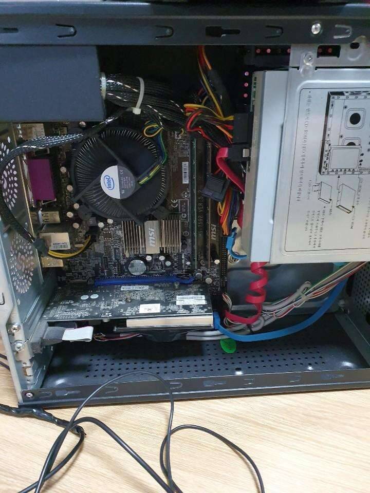 사무용 컴퓨터 e7600 코어2듀오 울프데일 (중고장터 - 비낚시용품)