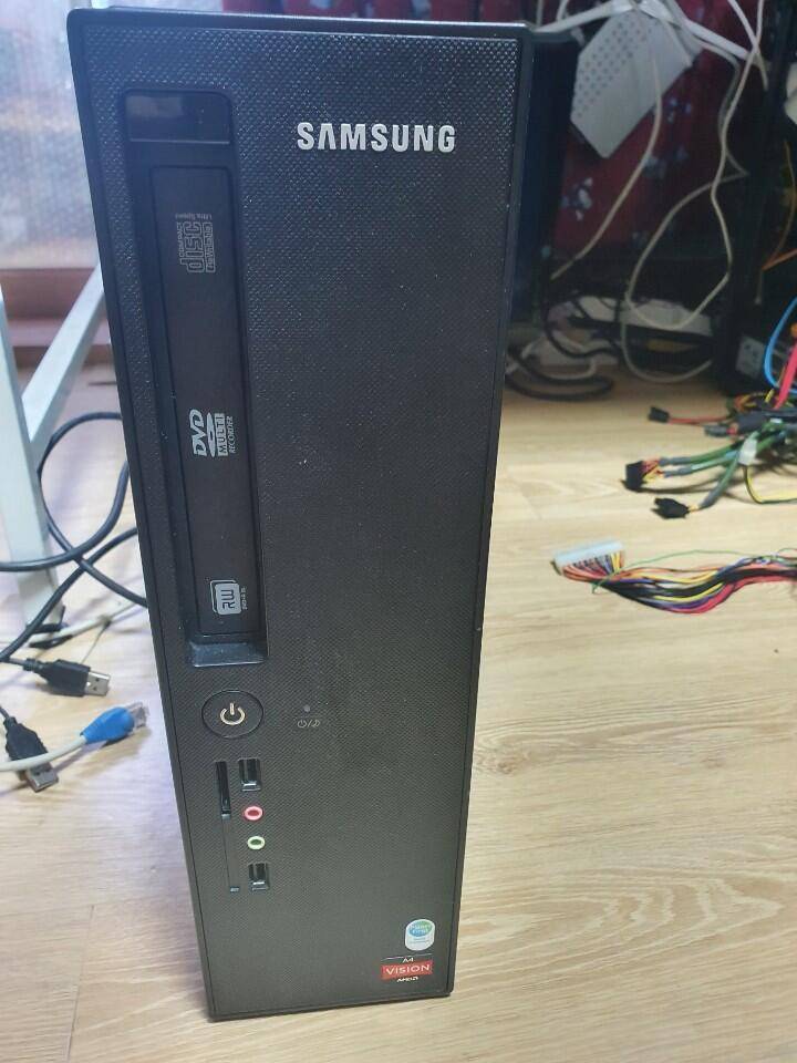 사무용 반본체 삼성 슬림 컴퓨터 AMD A43420 (중고장터 - 비낚시용품)