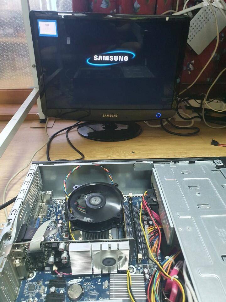 사무용 반본체 삼성 슬림 컴퓨터 AMD A43420 (중고장터 - 비낚시용품)