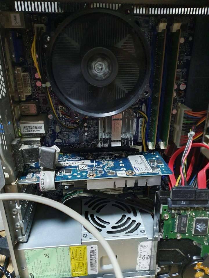 사무용 컴퓨터 삼성 슬림컴퓨터 e7500 울프데일 (중고장터 - 비낚시용품)