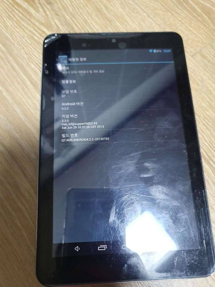 아이뮤즈 q7 태블릿 (중고장터 - 비낚시용품)