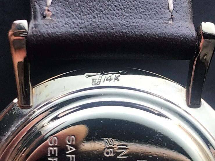 swiss 14k 금통 HAMILTON해밀턴 수동시계화이트 골드 (중고장터 - 비낚시용품)