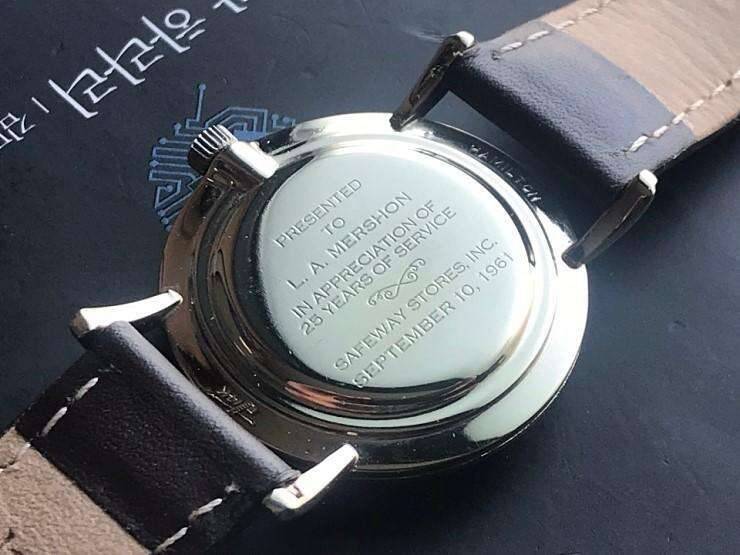swiss 14k 금통 HAMILTON해밀턴 수동시계화이트 골드 (중고장터 - 비낚시용품)