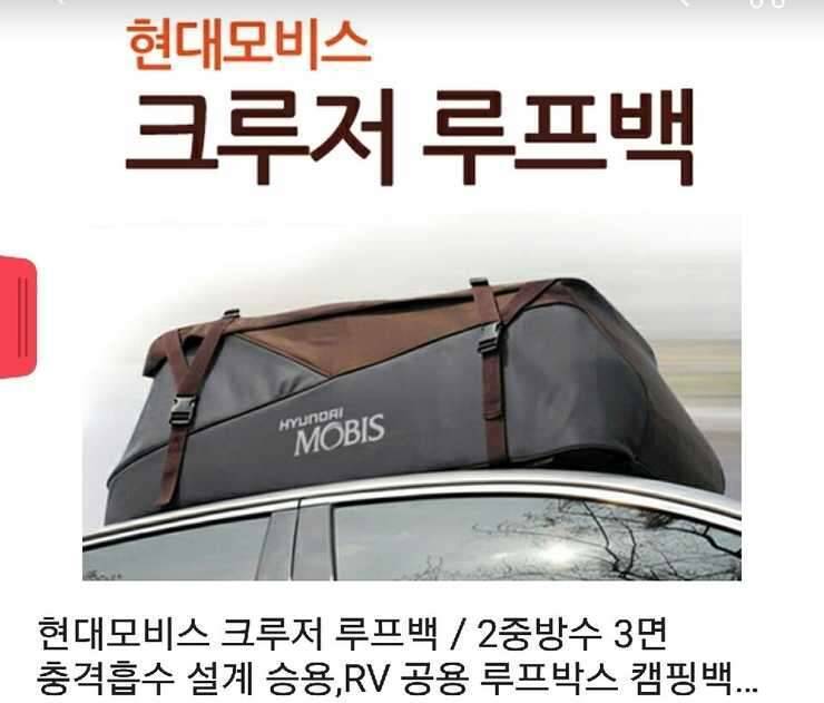 현대 모비스 크루저 루프백 (중고장터 - 비낚시용품)