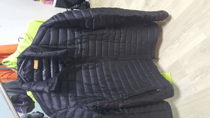 밀레 경량패딩 (중고장터 - 비낚시용품)