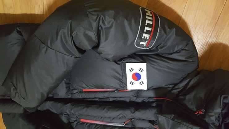 밀레 헤비 구스다운 프로메테우스L 대장 패딩 팝니다 (중고장터 - 비낚시용품)