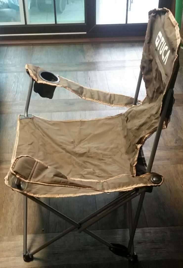 네비게이션 캠핑의자 팝니다 (중고장터 - 비낚시용품)